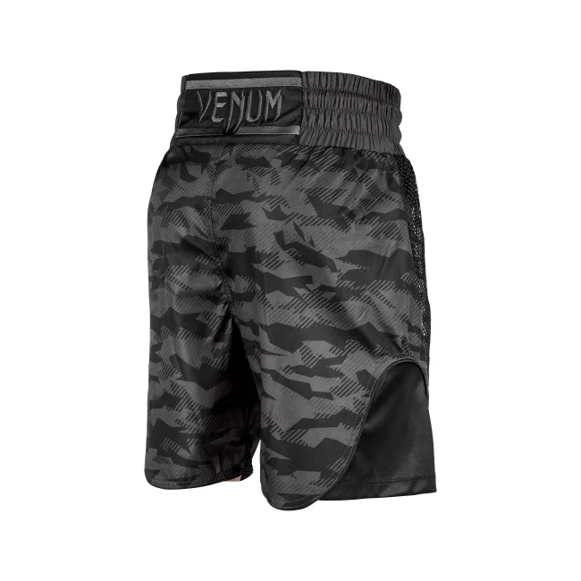 Боксерские шорты VENUM Elite Camo Black