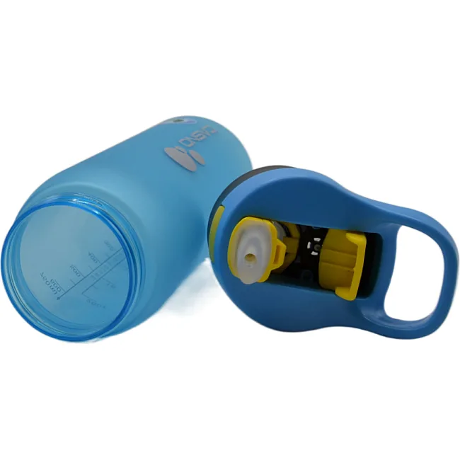 Спортивна пляшка CASNO 750 мл KXN-1210 Синя з соломинкою