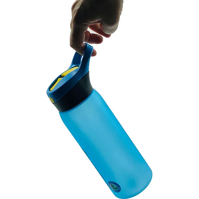 Спортивна пляшка CASNO 750 мл KXN-1210 Синя з соломинкою