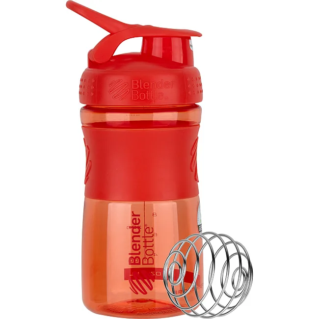 Спортивный шейкер-бутылка BLENDERBOTTLE SportMixer Flip 20oz/590мл Coral