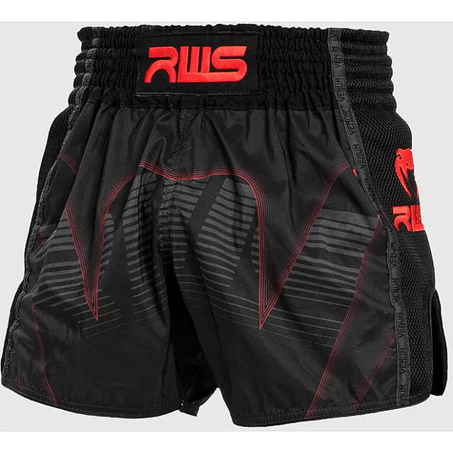 Тайские шорты RWS x Venum Muay Thai Short Black