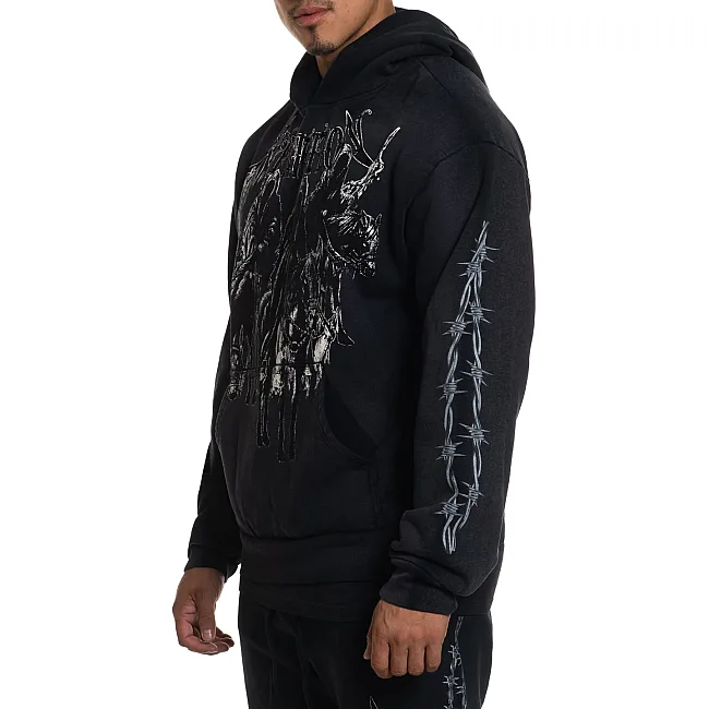 Толстовка AFFLICTION Black Night Po Black Beauty Potassium Spay