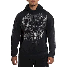 Толстовка AFFLICTION Black Night Po Black Beauty Potassium Spay