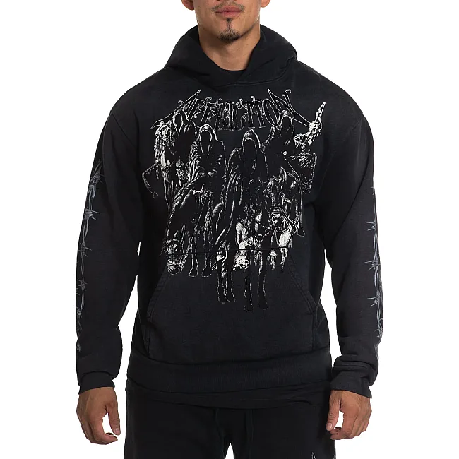 Толстовка AFFLICTION Black Night Po Black Beauty Potassium Spay