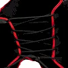 Защита бедра Title Gel Thai Style Thigh Pads Black Red