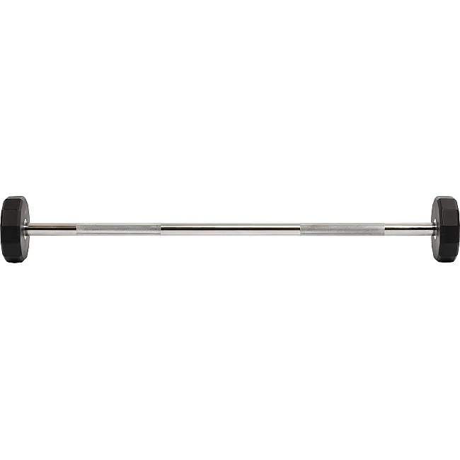 Штанга неразборная с фиксированным весом прямая PEV HAMMER STRENGHT TA-9979-15 (Черный)