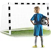 Ворота футбольные Neo-Sport NS-465 300 х 200 x 90 см, черно-белые