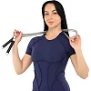 Скоростная скакалка с подшипником и ZELART FI-4879 3м (Черный)