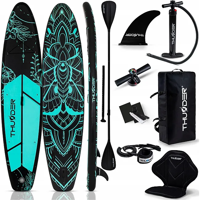 Надувна SUP дошка (Сапборд) THUNDER MOTH-MINT 350