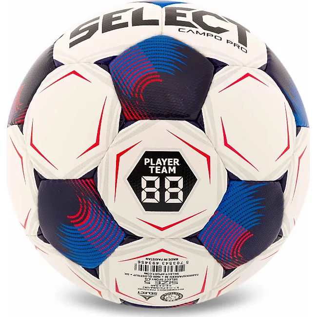 Футбольный мяч SELECT CAMPO PRO V26 CAMPO-PRO-5WBL (Белый-синий)