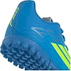 Сороконіжки дитячі ADIDAS F50 CLUB TF J блакитний, жовтий (для дітей)