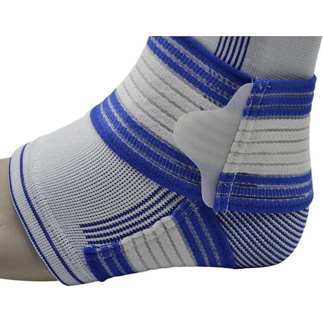 Бандажі на гомілкостоп Power System PS-6009 Ankle Support Pro Blue/White (1шт.)