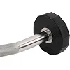 Штанга неразборная с фиксированным весом изогнутая PEV HAMMER STRENGHT TA-9978-10 (Черный)