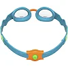 Очки для плавания Speedo SEA SQUNDER ARMOURD SPOT GOG голубой, оранжевый (для детей) One Size