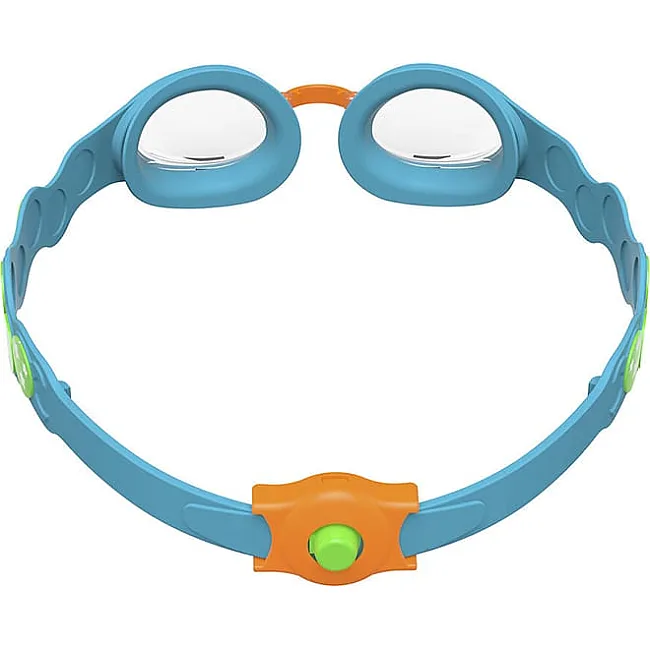 Очки для плавания Speedo SEA SQUNDER ARMOURD SPOT GOG голубой, оранжевый (для детей) One Size