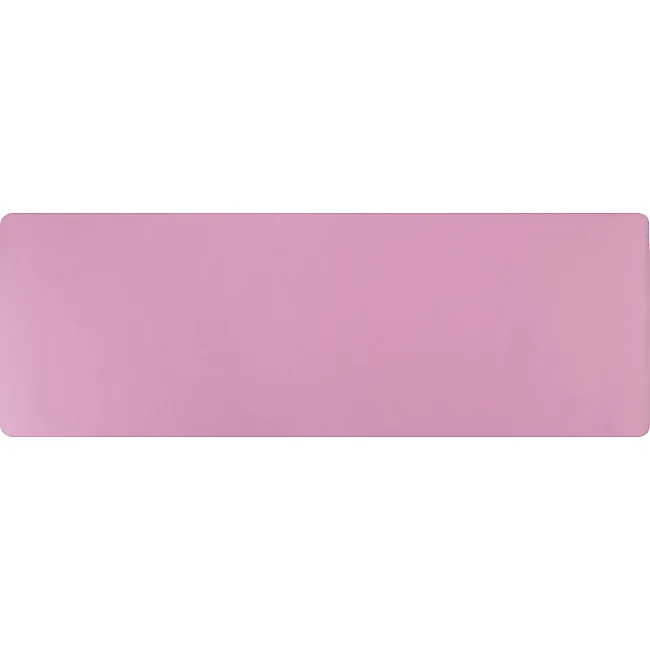 Коврик для йоги и фитнеса TPE двухслойный ZELART FI-1515 183x61x0,4см (Розовый-мятный)