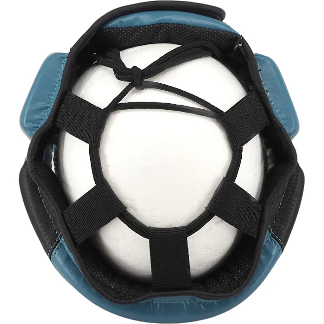 Боксерський шолом Adidas Power 50 блакитний/чорний/золотий | C50HG