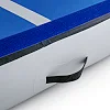 Надувной коврик inSPORTline Aircase 200x140 см, бело-синий