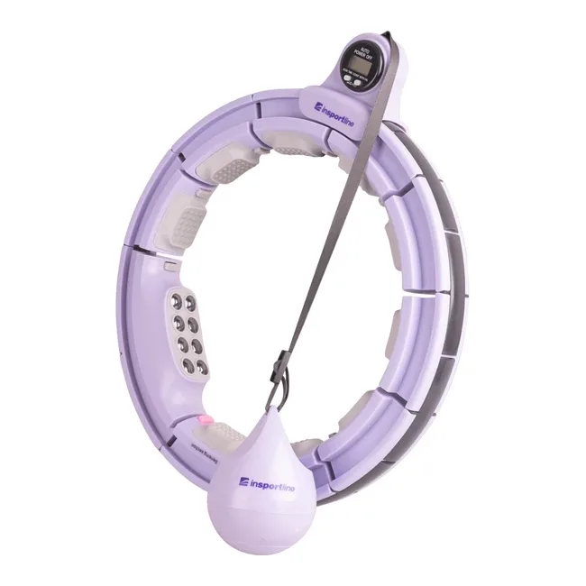 Хула-хуп с магнитами и утяжетелями inSPORTline Weight Hoop Pro 69-105 см