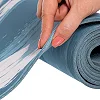 Коврик для фитнеса и спорта резиновый двухслойный SP-SPORT
 FI-2316 183x61x0,4см (Черный)