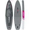 Надувна SUP дошка (Сапборд) з LED підсвічуванням THUNDER MOSSA 320