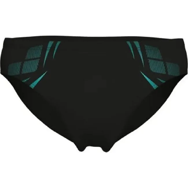 Плавки-слепы для мужчин Arena POSEIDONIA SWIM BRIEFS черный, бирюзовый