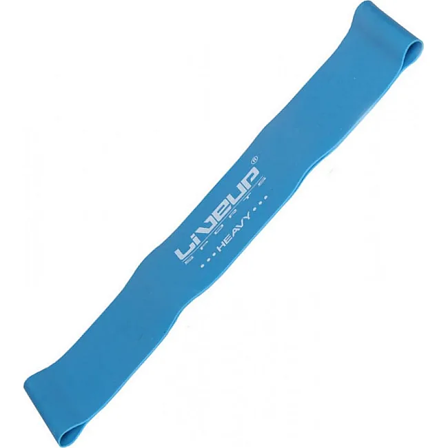 Фитнес резинка LiveUp LATEX LOOP синий 50х5х0,08 см