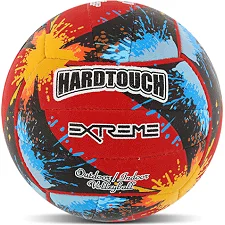 Волейбольний м'яч HARD TOUCH VB-7978 №5 PU (Червоно-чорний)