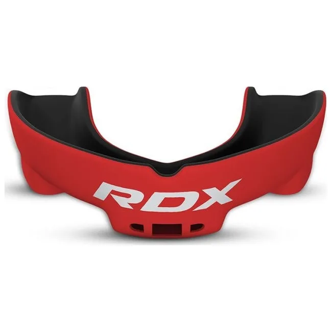 Капа для бокса RDX 3w взрослая (возраст 12+) Red/Black