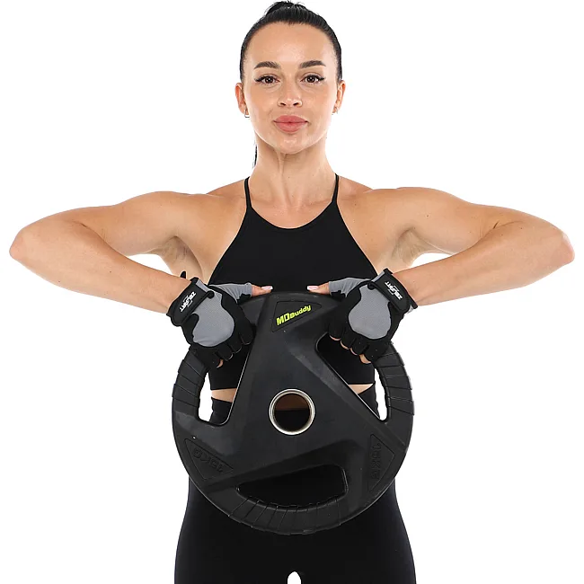 Блин для штанги обрезиненный
 MD Buddy TA-9649-15 51мм 15кг