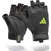 Перчатки для тренинга Adidas Essential Training Gloves черный, зеленый L