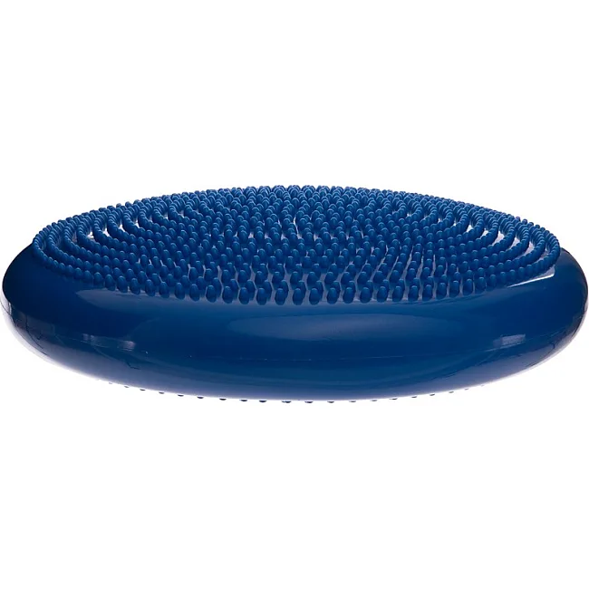 Массажная балансировочная подушка диск балансировочный BALANCE CUSHION ZELART FI-5326 диаметр-34см (Синий)