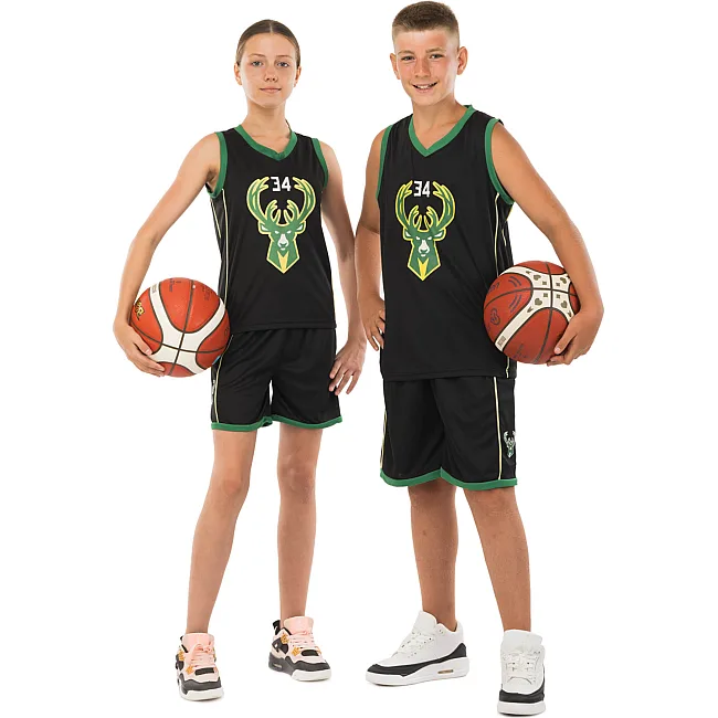 Детская баскетбольная форма
 NBA клуб Milwaukee Bucks 34 BA-0972