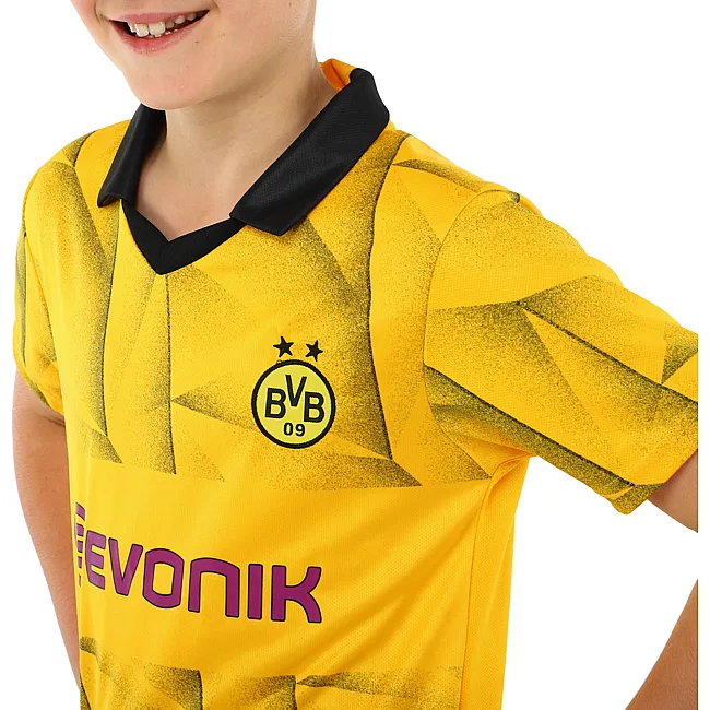 Розпродаж! Футбольна форма дитяча із символікою клубу BORUSSIA DORTMUND гостьова 2024 SP-SPORT CO-6358 20-28