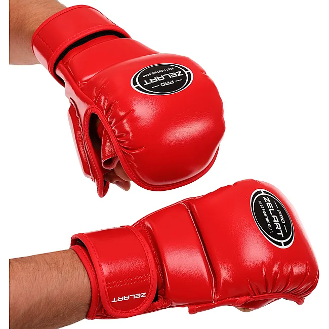 Перчатки Крабы спаринговые для MMA ZELART

 BO-3495 (Красный)
