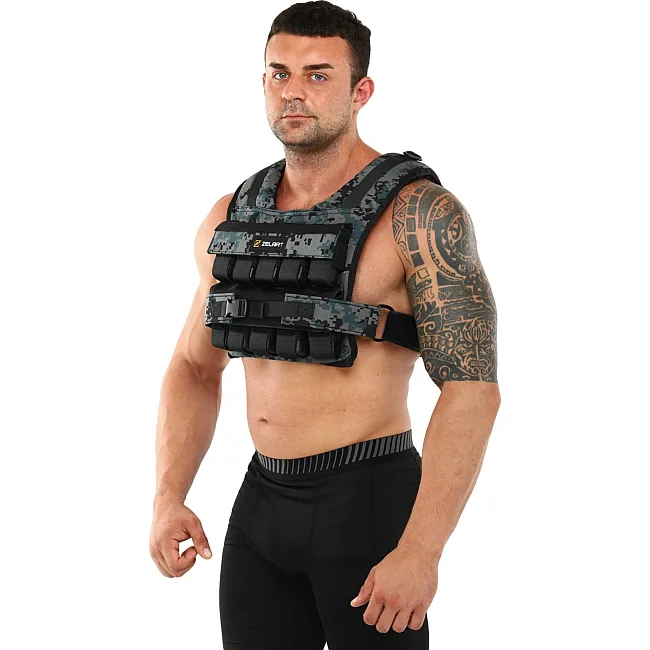 Утяжелительный жилет
 с регулируемым весом ZELART
 WEIGTH VEST TA-7817-20 вес-1-20кг
