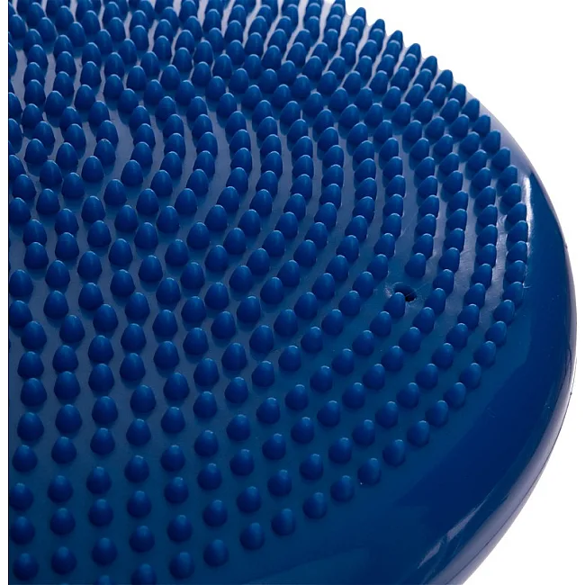 Массажная балансировочная подушка диск балансировочный BALANCE CUSHION ZELART FI-5326 диаметр-34см (Синий)