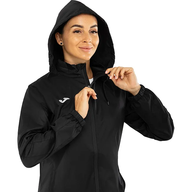 Спортивная ветровка
 женская JOMA

 ALASKA 901428-100 (Черный)