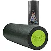 Массажный ролик (роллер) гладкий PowerPlay 4021 Fitness Roller Черно-зеленый (45x15см.)