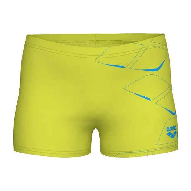 Детские плавки Arena FOAM GRAPHIC SWIM SHORT желтый, голубой