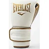 Боксерские перчатки Everlast POWERLOCK 2R TRAINING GLOVE белый, золотой 10 унций
