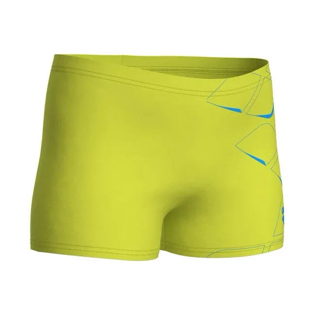 Детские плавки Arena FOAM GRAPHIC SWIM SHORT желтый, голубой