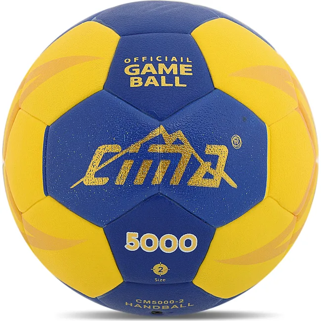 Мяч гандбольный CIMA VB-5000-2 №2 PU (Желтый-синий)