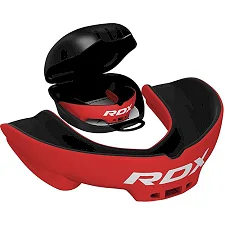 Капа для бокса RDX 3w взрослая (возраст 12+) Red/Black