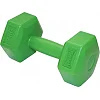Гантель композитный POWERPLAY 4124 Hercules 2 кг. Зеленая (1шт.)