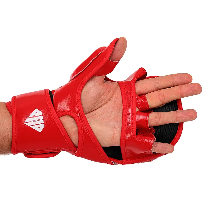 Перчатки Крабы спаринговые для MMA ZELART

 BO-3495 (Красный)