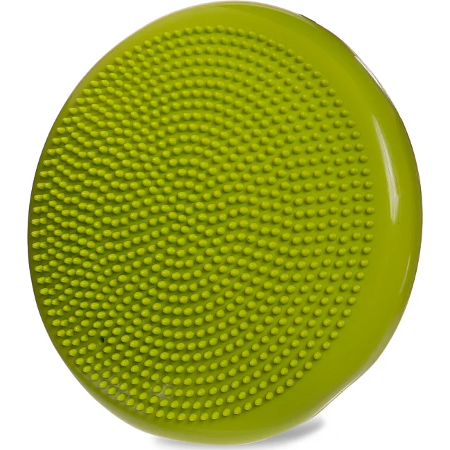 Массажная балансировочная подушка
 диск балансировочный BALANCE CUSHION ZELART
 FI-5326 диаметр-34см (Зеленый)
