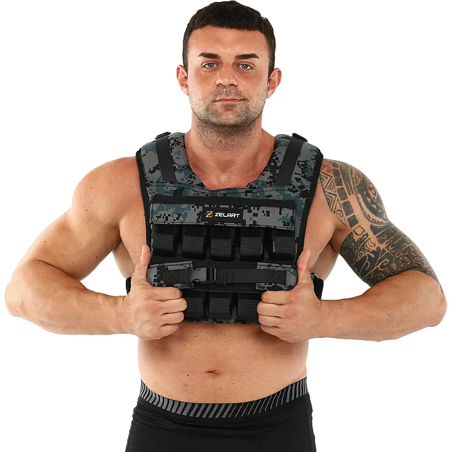 Утяжелительный жилет
 с регулируемым весом ZELART
 WEIGTH VEST TA-7817-20 вес-1-20кг