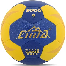 М'яч гандбольний CIMA VB-5000-2 №2 PU (Жовтий-синій)