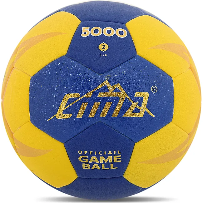 Мяч гандбольный CIMA VB-5000-2 №2 PU (Желтый-синий)